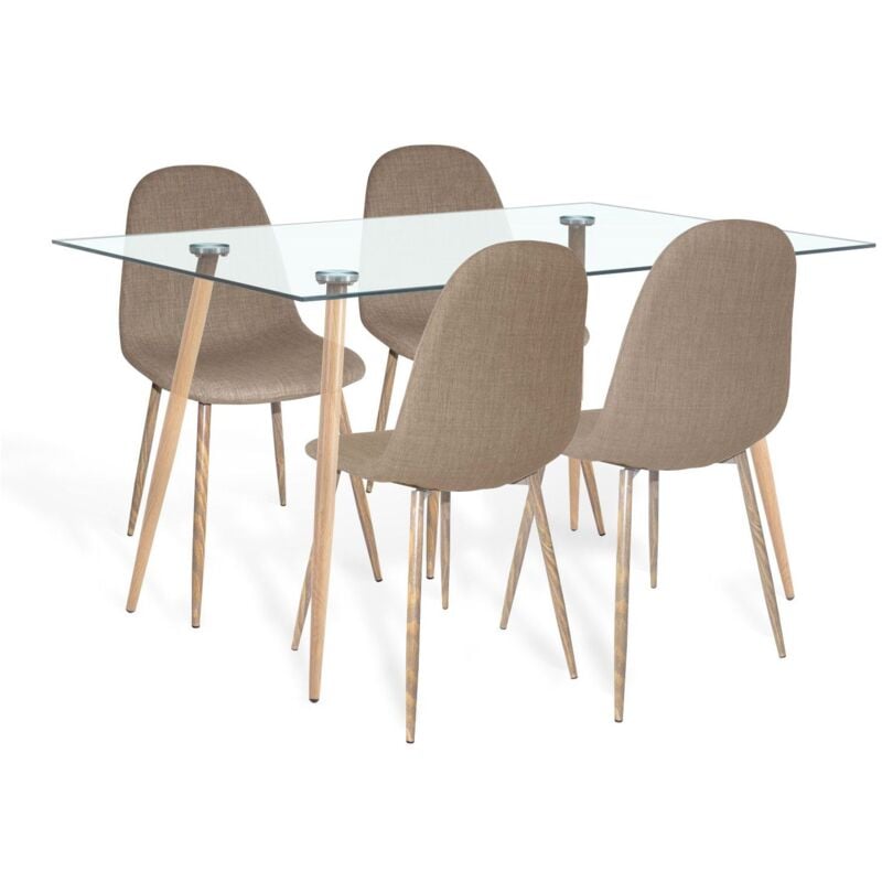 

Pack Mesa De Comedor Forest 14 Ancho: X Largo: X Alto: