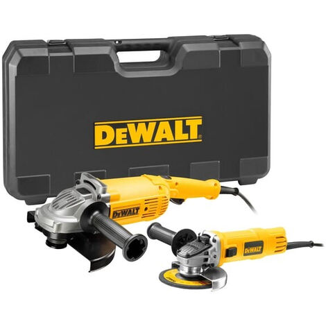 Pack meuleuses 230V-125mm DEWALT DWE492TWIN2QS