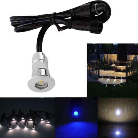 LECLUBLED 6 spots LED - Sans Télécommande - Blanc Froid