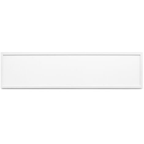 Pack mit 2 weißen LED-Deckenleuchten 36W 295x1195mm mit IR-Bewegungsmelder 4000K Neutralweiß