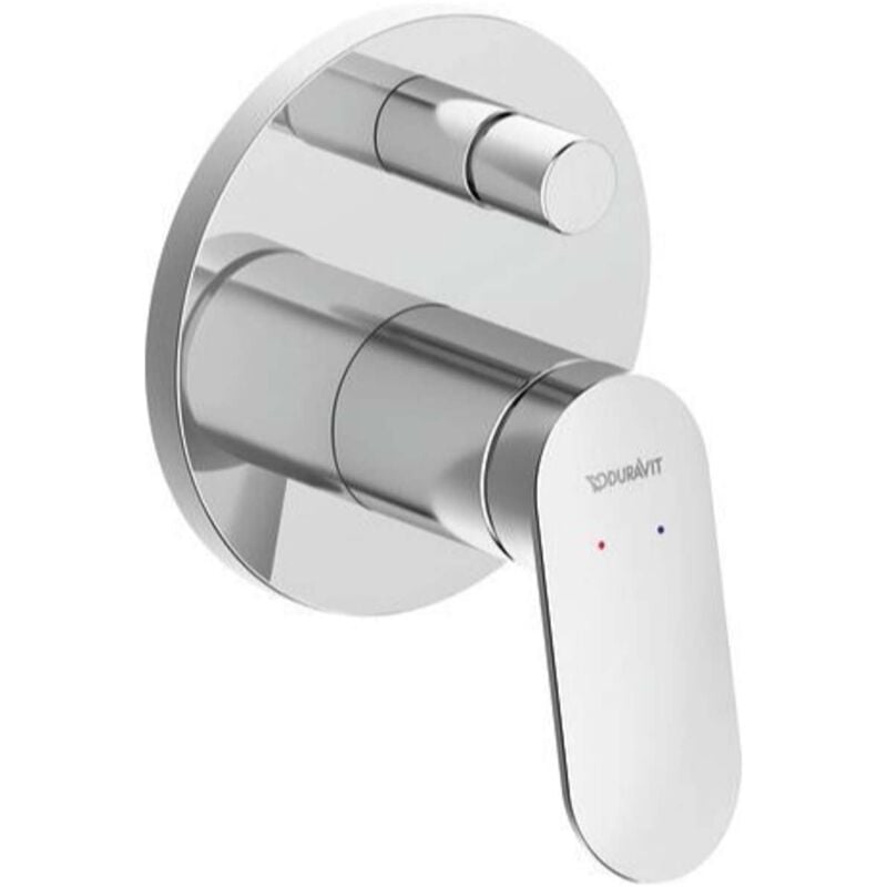 Wave - Mitigeur encastré, 2 sorties, avec corps d'encastrement, chrome WA4210008010 - Duravit