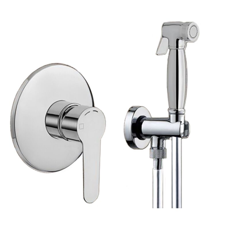 Pack Mitigeur encastrée et douchette wc Cristina Ondyna XND11850