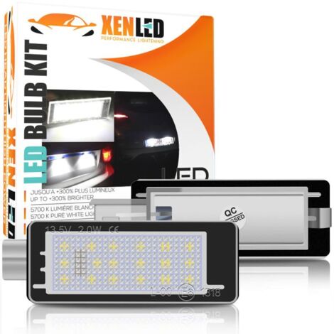 Pack modules LED plaque arrière Espace 4, Scenic 2, Laguna 2, Modus, Captur, Clio Estate, Dokker, Duster