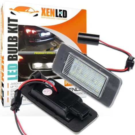 Pack modules LED plaque arrière OPEL Astra J Tourer, Zafira C - BLANC 6000K