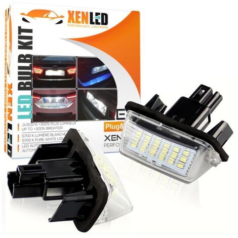 Pack modules LED plaque TOYOTA Yaris - BLANC 6000K