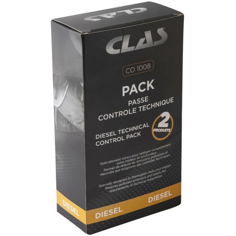 Clas - Pack nettoyage passe contrôle technique diesel - co 1008 Equipements