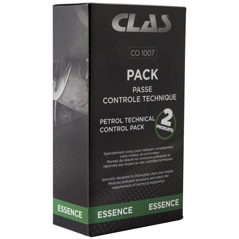 Clas - Pack nettoyage passe contrôle technique essence - co 1007 Equipements