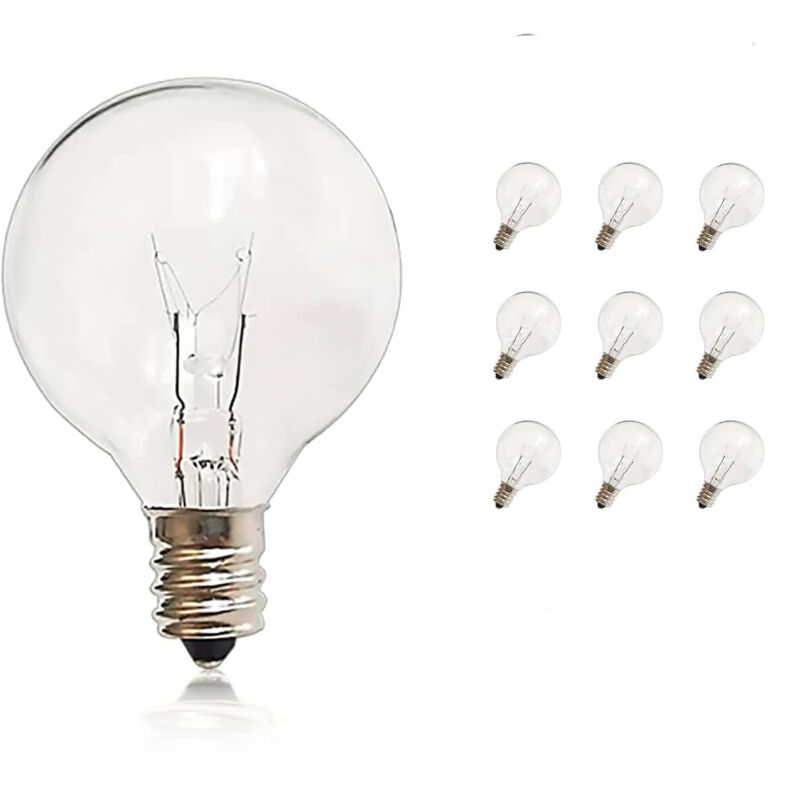 Image of Pack of 10 G40 Edison Bulbs&hellip;