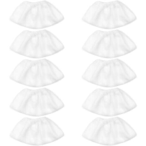 Pack of 10 microfiber windscreens for Karcher EasyFix SC2, SC3, SC4 steam accessories, replacement cover for hand nozzle