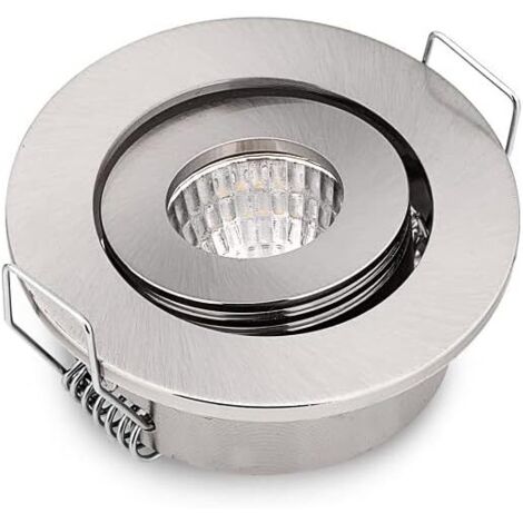 Pack of 10 Mini Downlights Recessed 3W Cob Led 3000K spot led recessed lamp