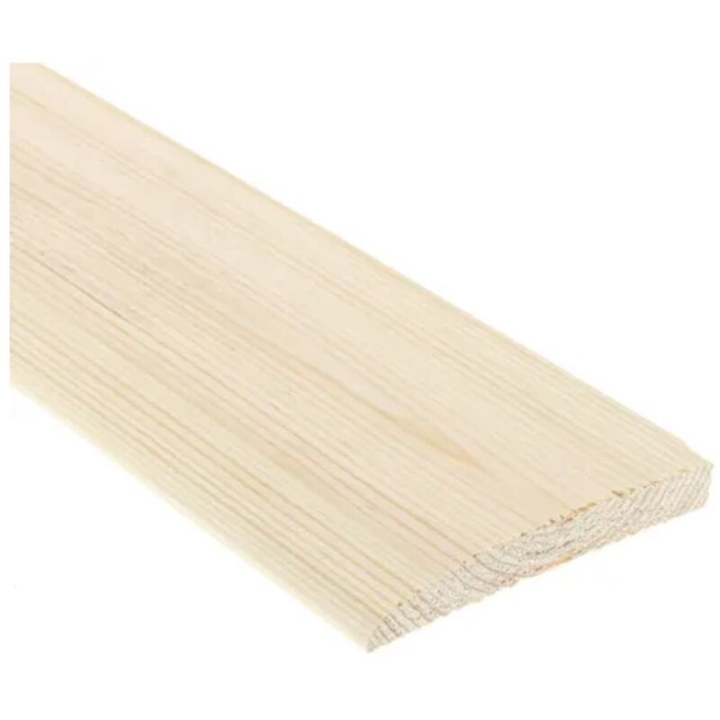 PACK OF 10 (Total 10 Units) - 14.5mm FSC Redwood Chamfered & Rounded Architrave 19mm x 100mm (act size 14.5mm x 96mm)x 3000mm