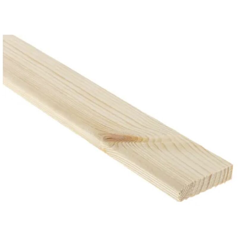 PACK OF 10 (Total 10 Units) - 14.5mm FSC Redwood Pencil Round Architrave 19mm x 50mm (act size 14.5mm x 45mm)x 4200mm