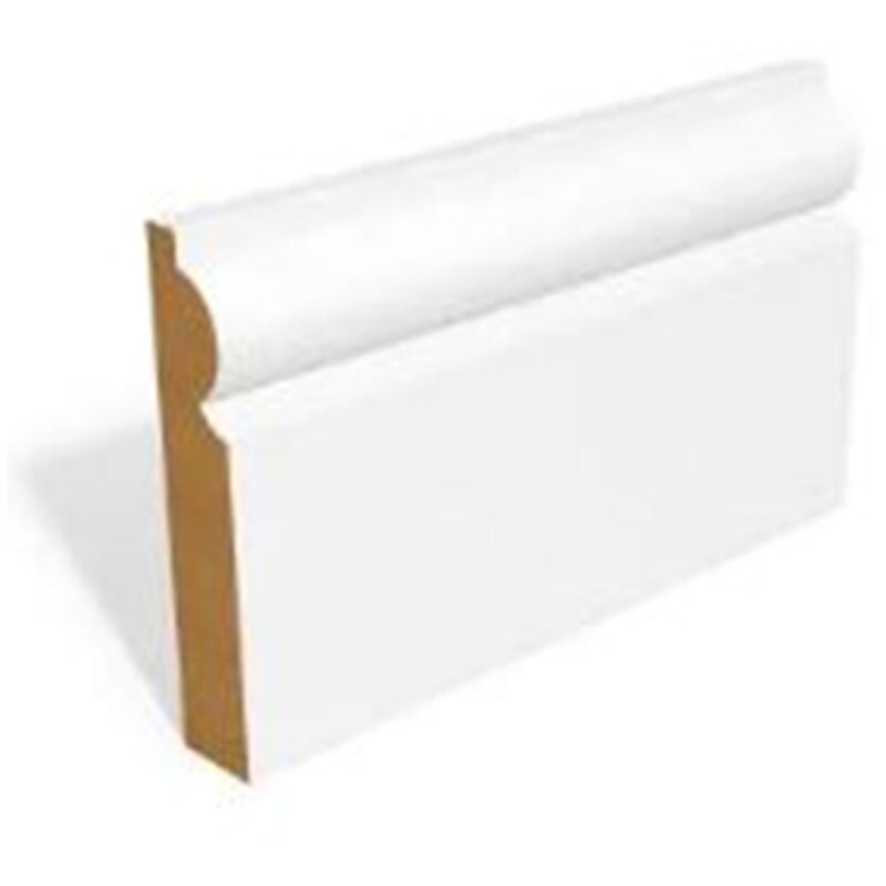 PACK OF 10 (Total 10 Units) - 18mm Torus Skirting - 18mm x 144mm - 4200mm