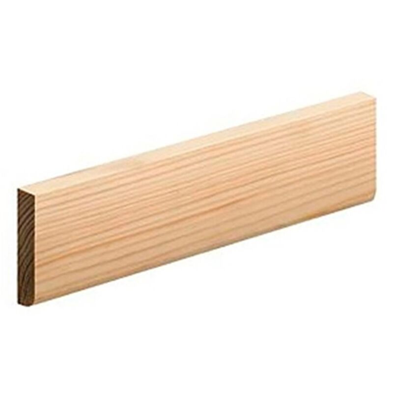 Pack of 10 (Total 10 Units) - 19mm Thick Redwood Pencil Round Architrave 19mm (t) x 50mm (w) x 2100mm (l)