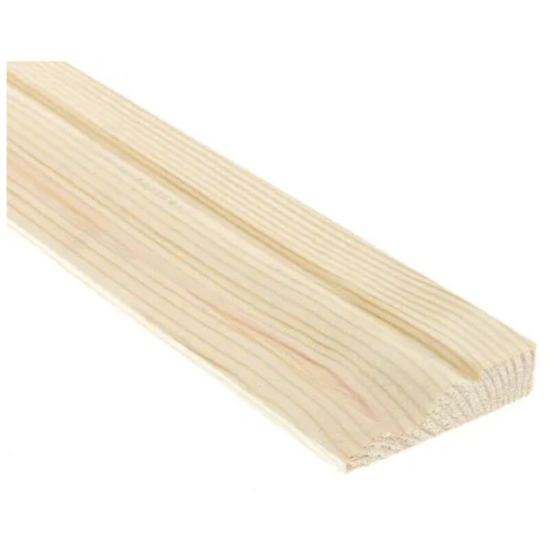 PACK OF 10 (Total 10 Units) - 20.5mm Redwood Ogee Architrave 25mm x 75mm (act size 20.5mm x 70mm) - 4200mm