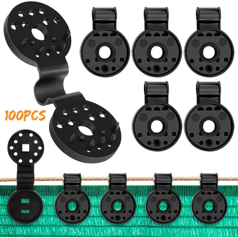Image of Pack of 100 Plastic Clips for&hellip;