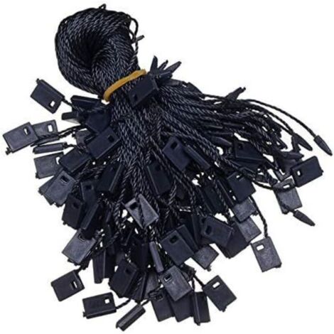 Pack of 1000 nylon fasteners for labels, clothing, luggage, jewelry - 17.8 cm