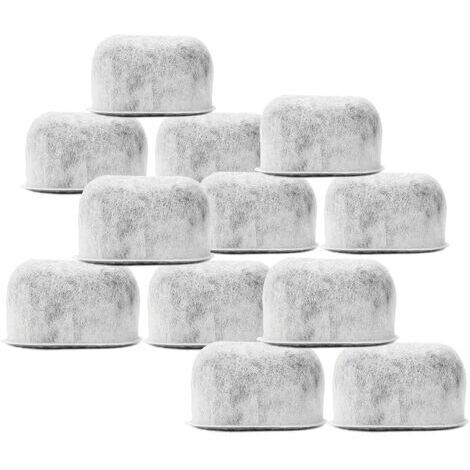 Pack of 12 replacement charcoal water filters for coffee makers - Fits all Cuisinart coffee makers