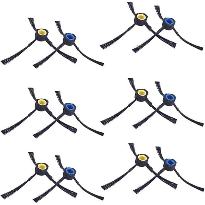 Pack of 12 side brushes for AMIBOT Animal Premium H2O (6 pairs)