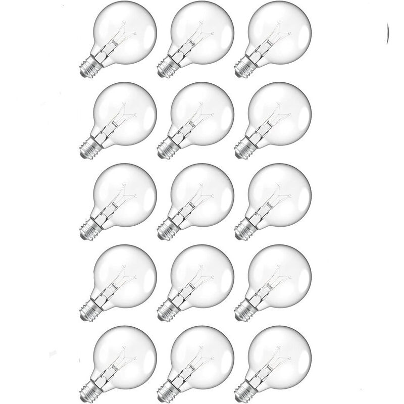 Image of Pack of 15 G40 Edison Bulbs&hellip;