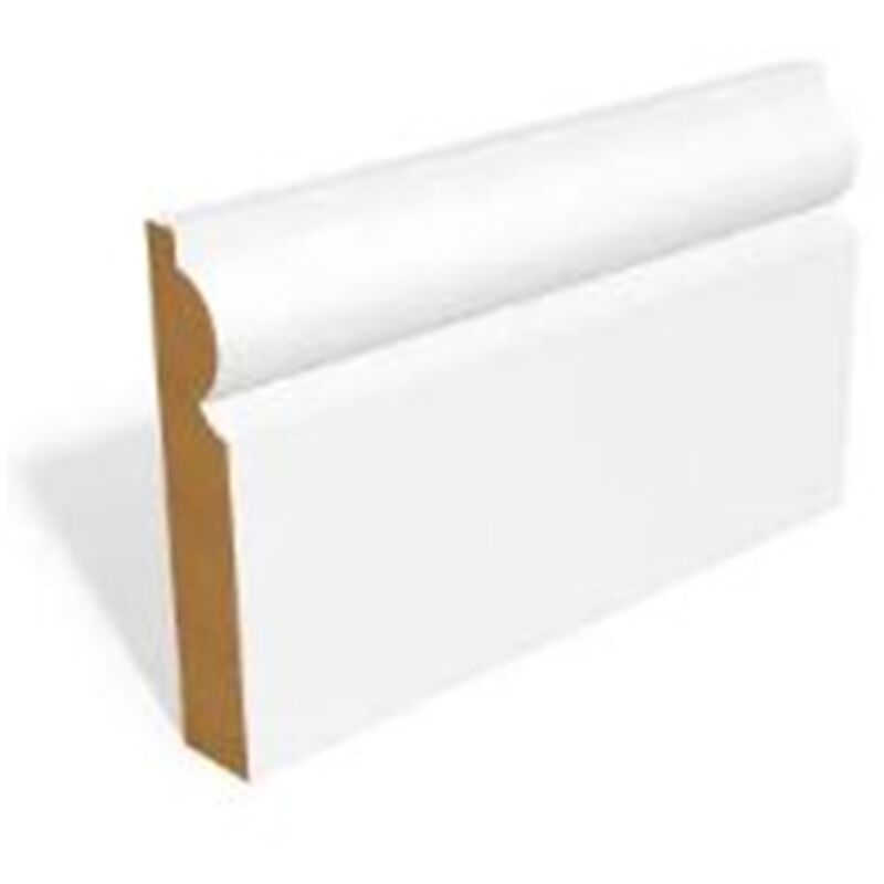 PACK OF 15 (Total 15 Units) - 18mm Torus Skirting - 18mm x 144mm - 4200mm