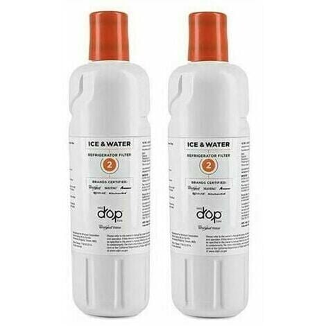 ROSEMARY Pack of 2 Everydrop by Whirlpool Ice and Water 2 Refrigerator Filters, EDR2RXD1