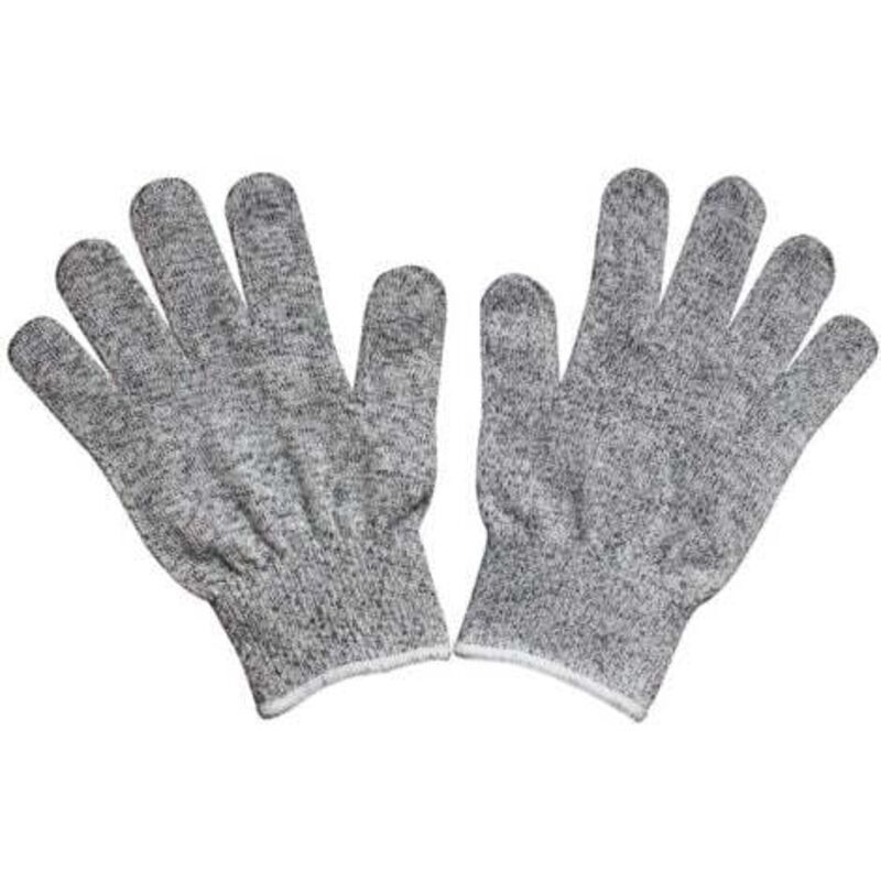 Pack of 2 pairs of children's cut-resistant gloves - Level 5 protection - Food contact grade (XS)