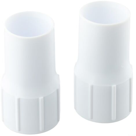 Pack of 2 plastic replacement sleeves for swimming pool hose - 38 mm