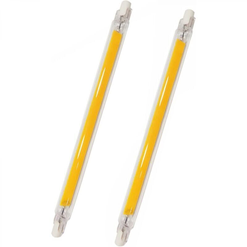 Pack of 2 R7S LED Bulbs, 189mm, 1200LM, R7S 20W COB LED Equivalent to Halogen R7S J118 100W 120W, 360 Degree Beam Angle, Non-Dimmable, Slim 189mm R7S