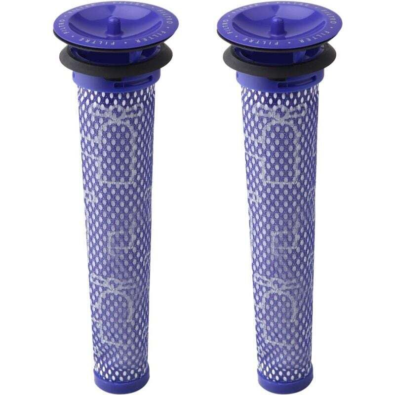 Ymyny - Pack of 2 Replacement Pre-Filters for Dyson DC58, DC59, V6, V7, V8. Replacement Part 965661-01. 3 Filters mumu