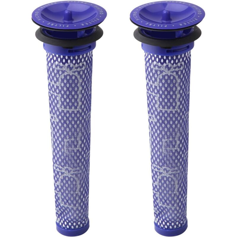 Sjqka - Pack of 2 replacement pre-filters for Dyson DC58, DC59, V6, V7, V8. Spare part 965661-01. 3 filters