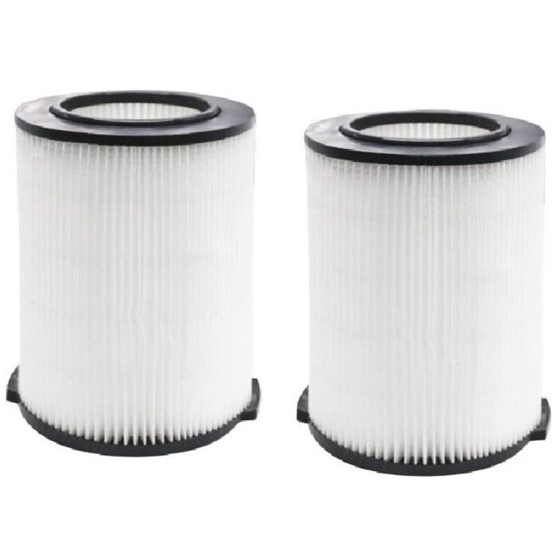 Pack of 2 standard replacement filters for VF4000 wet and dry vacuums, compatible with Ridgid 72947 5-20 gal workshop vacuums. Also fits Craftsman