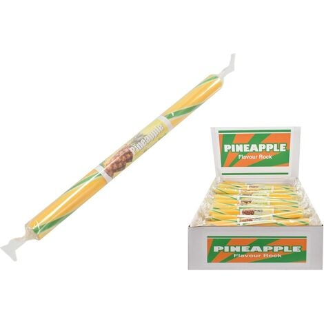 Pack of 20 Small Flavoured Rock Sticks - Pineapple