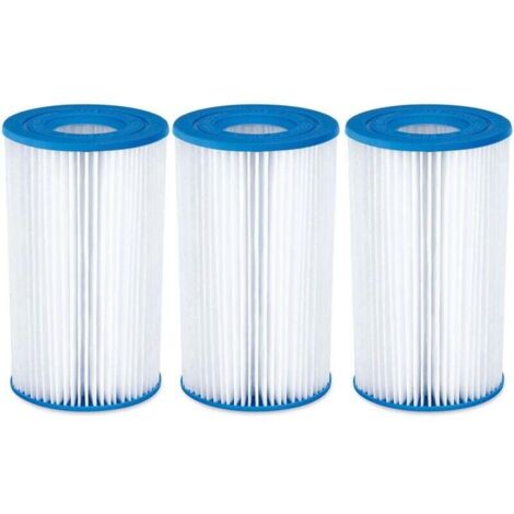 Pack of 3 Summer Waves A/C filter cartridges for swimming pools