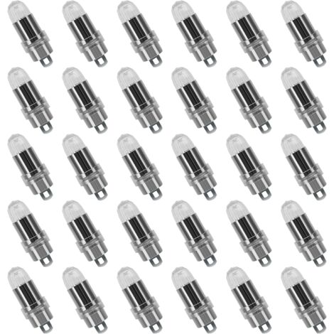 Pack of 30 LED Balloons, Light Lamps, Warm White, for Paper Lanterns, Decoration, Wedding, Party [Energy Class A+]
