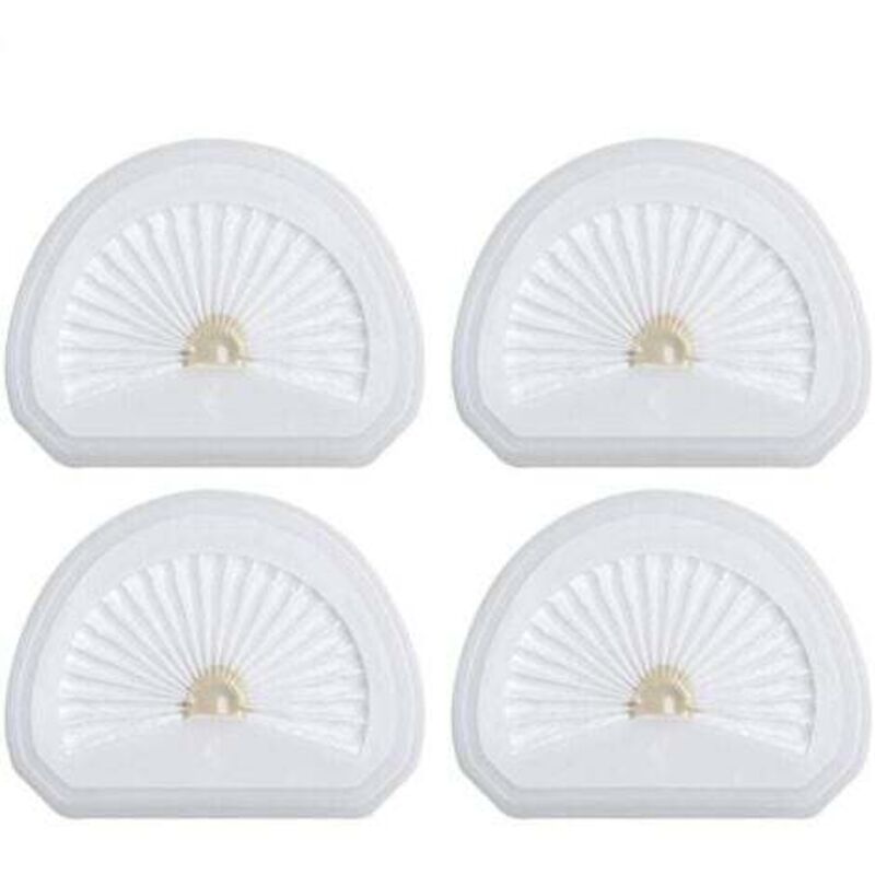 Pack of 4 Hand Vacuum Filters Compatible with Black and Decker VLPF10 Replacement Filter and Handheld Vacuum Dustbuster HLVA315J HLVA320J00 N575266,