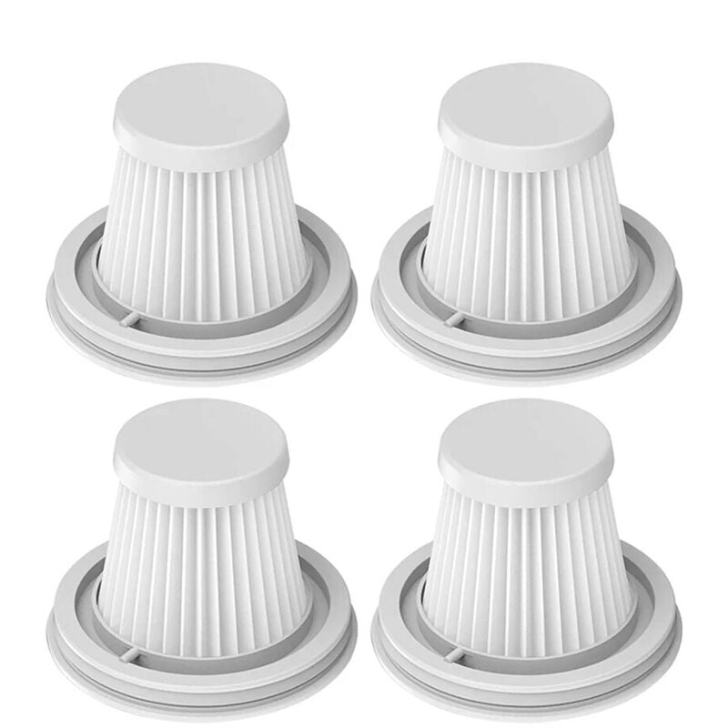Pack of 4 Handheld Vacuum Cleaner Replacement Accessories Washable Filter for Xiaomi Mijia Cordless Mini Handheld Vacuum Cleaner for Car Home