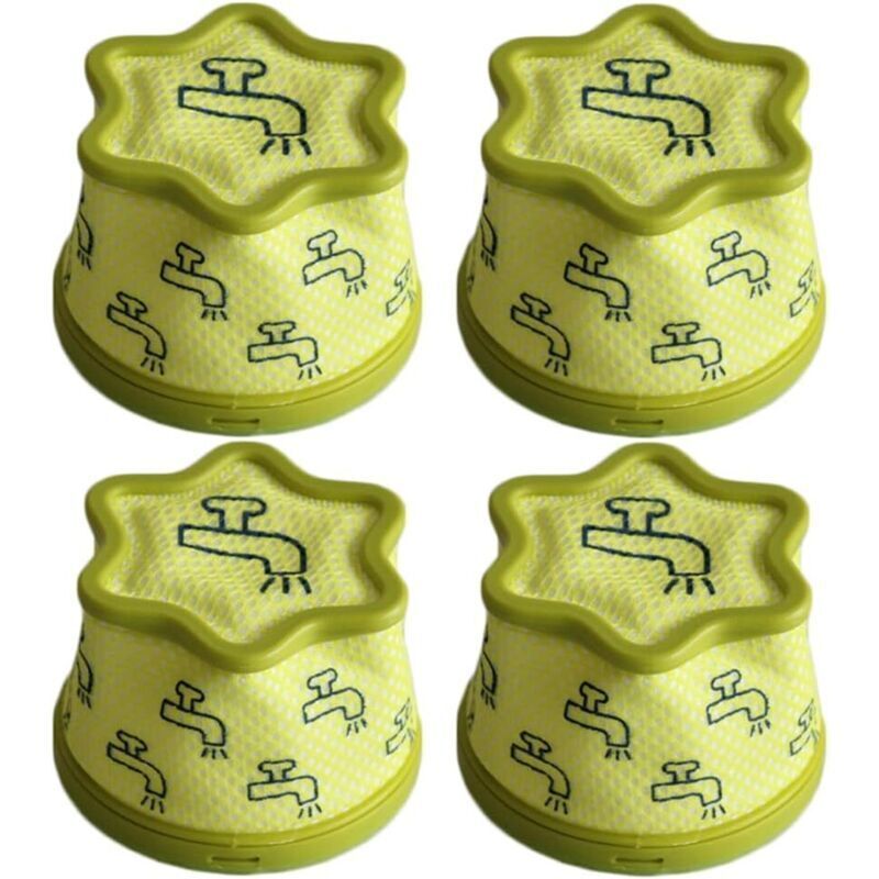 Pack of 4 replacement pre-filters compatible with CordZero A9 Series cordless vacuum cleaner