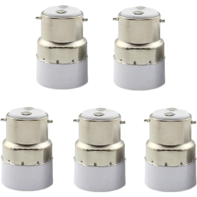 Image of Pack of 5 B22 to E14&hellip;