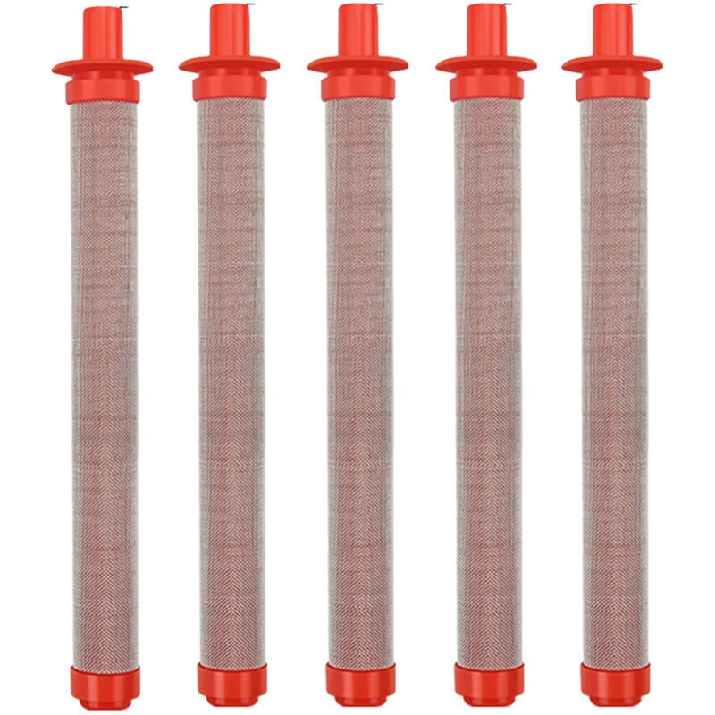 Pack of 5 filters for spray gun - Spray machine accessories - Airless paint parts - 200 mesh