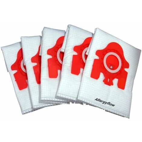 UFIXT Pack of 5 FJM Bags For Miele S518 Microfibre Vacuum Cleaner Dust Bags