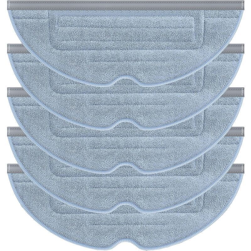 Pack of 5 replacement cloths for T7, T7plus and S7 vacuum cleaners. Cleaning cloths for Roborock S7 vacuum cleaners.