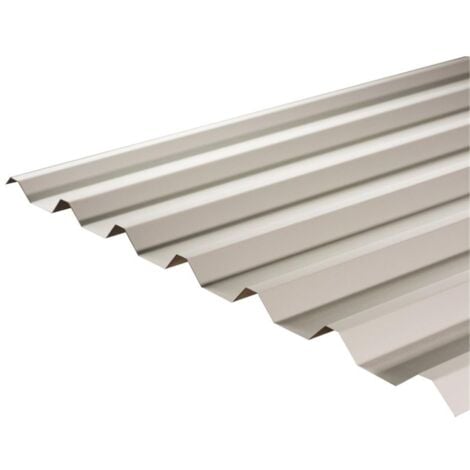 PACK OF 5 (Total 5 Units) - 0.7mm Thick Metal Roof Sheet (34/1000 Box Profile) - Goosewing Grey - 1000mm (W) x 3000mm (L)