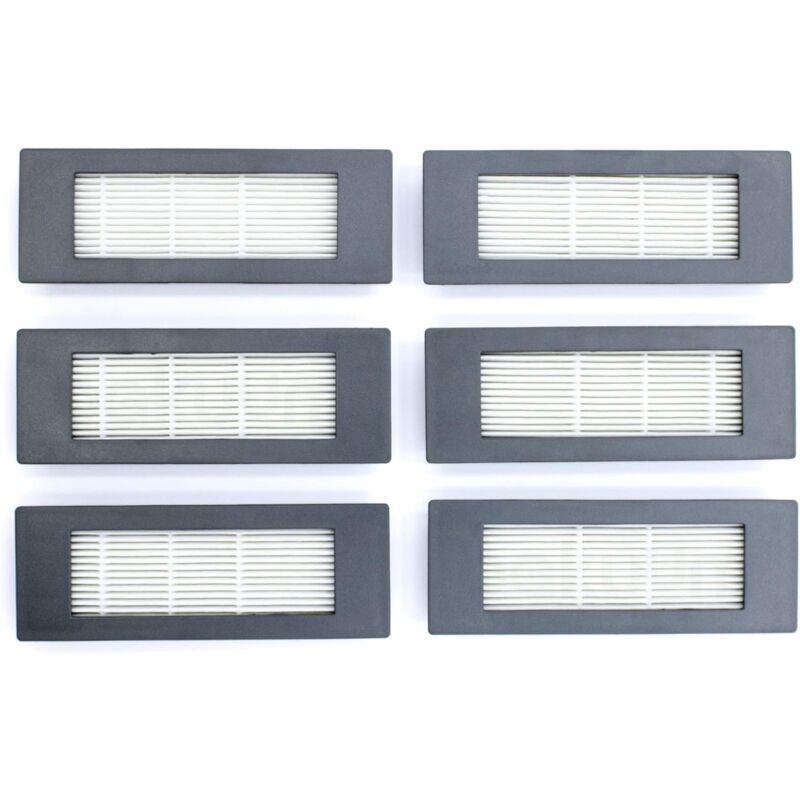 Pack of 6 hepa filters for iRobot Roomba Combo, R111840. hepa filters to improve the cleaning of your robot vacuum cleaner. Robot vacuum cleaner