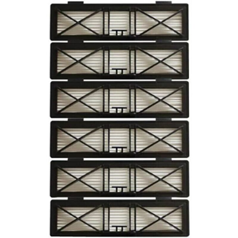 Pack of 6 HEPA filters for Neato Botvac D7 D3 D4 D5 D6 D70 D75 D80 D85 for Neato Botvac 75e 80 85 filter pieces,