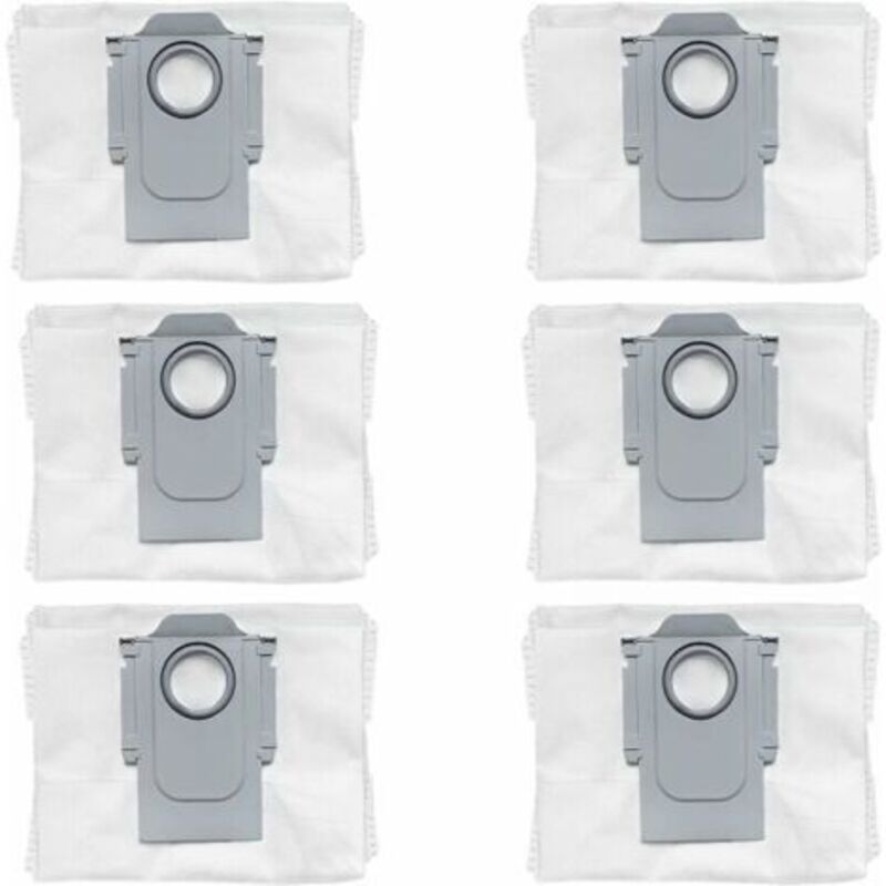 Pack of 6 Replacement Dust Bags for K Q7 Max Q7 Max+ Q5+ S7 Pro Ultra S7 MaxV Ultra Robot Vacuum Cleaner