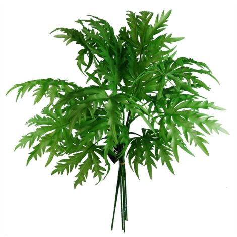 Pack of 6 x 85cm Artificial Foliage Leaf Stem