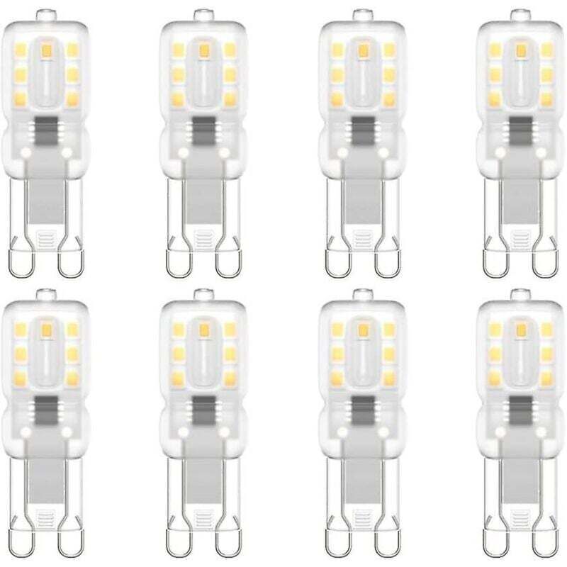 Image of Pack of 8 G9 LED bulbs,&hellip;