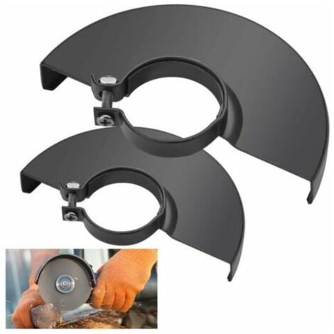 Pack of angle grinder covers, grinding hood, black, angle grinder cover, angle grinder protection, 125/115 grinder cover to protect the grinder MUMU