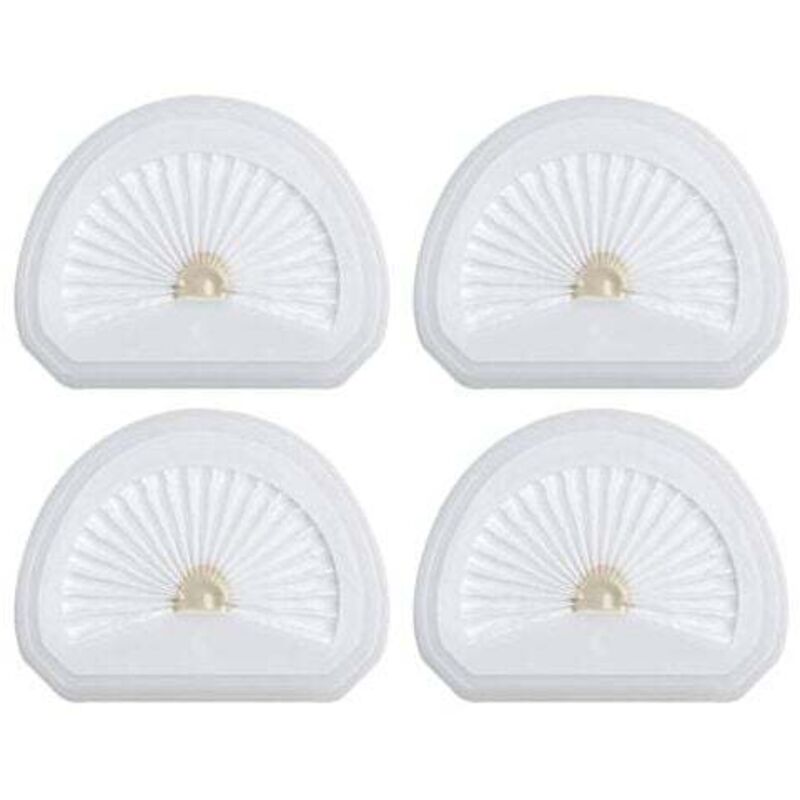 Pack of handheld vacuum cleaner filters, compatible with Black and Decker VLPF10 replacement filters and Dustbuster HLVA315J HLVA320J00 N575266